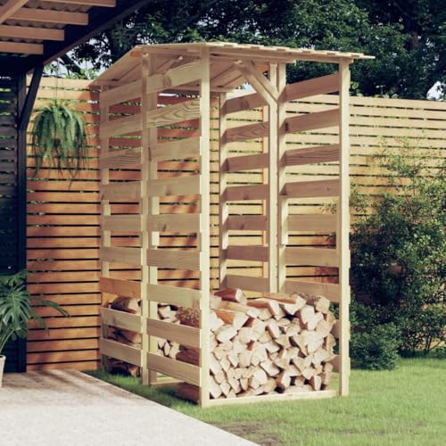 Solivagant Pergolas avec toits 2 pcs 100x90x200 cm Bois de pin imprégné,(57 KG)