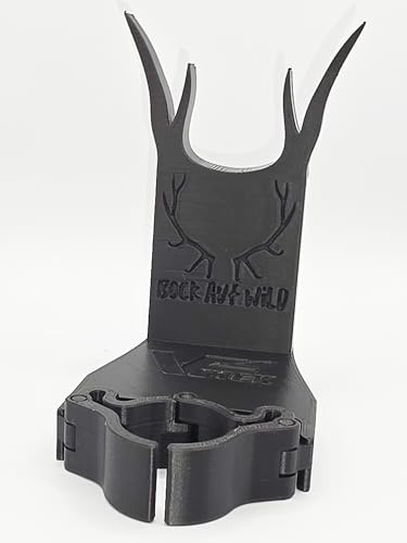 Generisch Soporte para armas largas para armas largas, sistema de clip magnético, impresión 3D (negro, 22 mm)