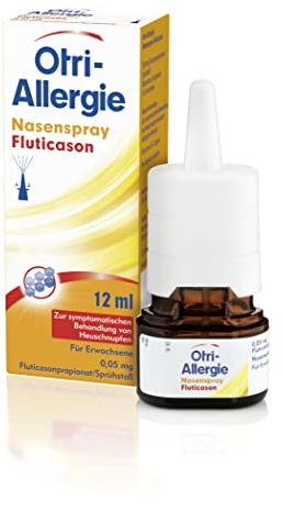Otri-Allergie Nasenspray Fluticason, 12 ml (ca. 120 Sprühstöße) zur effektiven Behandlung von Heuschnupfen-Symptomen