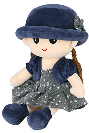IBLUELOVER Poupée de Chiffon Fille Bébé Poupée Jouet en Peluche Jouet Poupée Adorable 1er Âge Conte de Fées Princesse Poupée Mignonne Plush Toys Cadeau de Naissance Noël Anniversaire Baptême