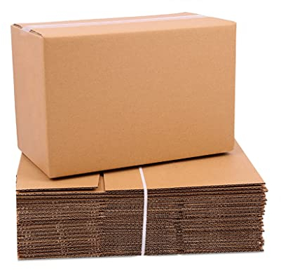 BBGS Umzugskartons Doppelwandig Extra Groß Kartons, 100 Stück Versand Mailing Post Geschenkkartons, Langlebig und Perfekt für Verpackung, Versand und Lagerung (Size : 145x85x105mm)