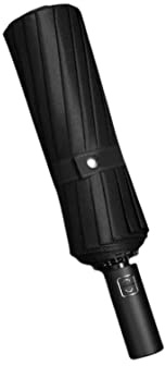 SERUMY Mini Mubrella 16 Ribs Large Umbrella Strong Fully Automatic Sunshade Rain Umbrella Men Women Luxury Business Male Windproof Folding Umbrellas-16Ribs Black