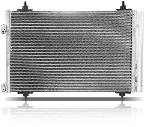 Frankberg Condensateur de climatisation compatible avec Berlingo B9, 2008-2022, C4, LA 2004-2011, 307 3A/C, 2000-2014, 308, I, 4A 4C, 2007-2015, remplace 9685947480