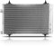 Frankberg Condensador de aire acondicionado compatible con Berlingo B9 2008-2022 C4 LA 2004-2011 307 3A/C 2000-2014 308 I 4A 4C 2007-2015 Replace# 9685947480