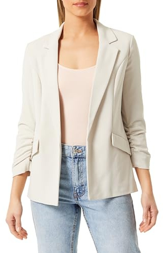 ONLY Damen Blazer Onlcarolina Diana 3/4 Blazer Cc TLR Rp, Pumice Stone, 38