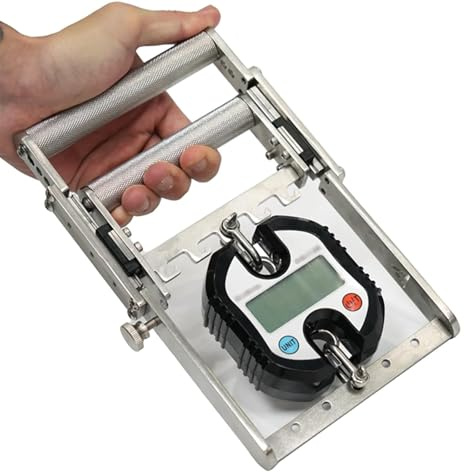 Griffstärke-Tester, Digitaler Griffstärke-Handgreifer Mit Verstellbarem Griff, Maximale Belastung 330 Lbs/150 Kg, Handgriff-Übungsgerät, Für Handgelenk-Unterarm-Finger-Muskeltraining, Kraftdatentest