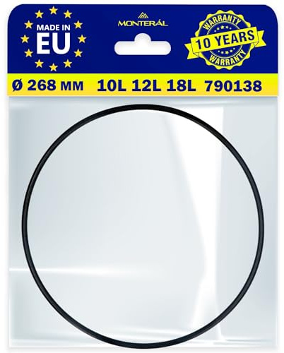 Guarnizione Pentola a Pressione Ø268mm 790138 per Seb per Tefal 10/12/18L | MADE IN EU - Garanzia di 10 Anni - MONTERAL