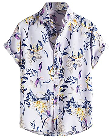Uwdiohq Day Prime Deals Today 2024 Chemise Carreaux Homme Manche Courte Chemise Bleue Homme Manches Courtes Chemise Fluorescent Homme Chemisette Homme 5XL Vêtements Vintage Homme Todays Deals