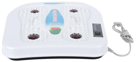 Healvian Máquina Masajeadora de Pies Terapia de Calor y Botones Inteligentes para Uso Hogar Material Abs y Función de Masaje Multifuncional para Relajación