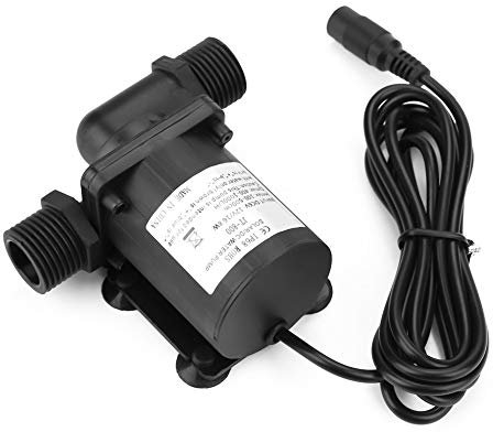 Mikro-Wasserpumpe, Mini-Springbrunnenpumpe, 12 V, -40 ℃ ~ 100 ℃, Bürstenlose Mini-DC-Wasserpumpe für Kleine Fischteiche
