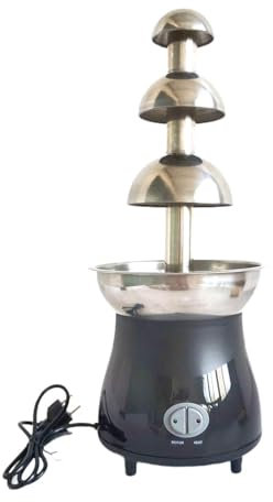 LOVIVER Fontana di Fonduta di Cioccolato Fourta con Cioccolato Robusto per Il Compleanno