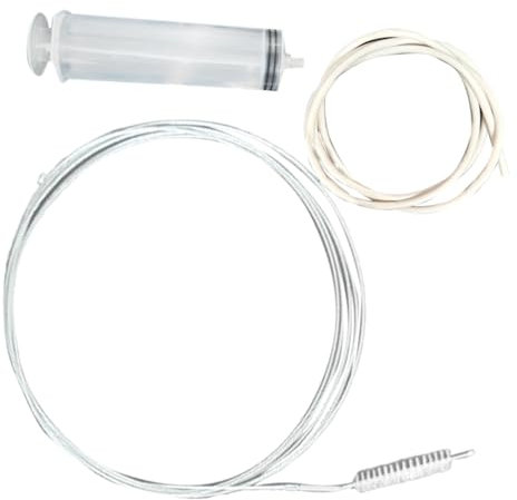 Pcingsia Cepillo de limpieza de bobina de refrigerador, herramienta de limpieza de ventilación de aire acondicionado, utensilios multiusos para el hogar, cepillo flexible en espiral de tubo delgado