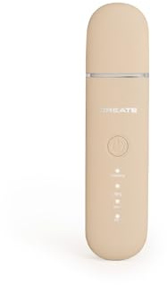 CREATE/SONIC PURE SKIN 4 in 1 / Limpiador facial ultrasónico 4 en 1 arena/Tecnología EMS. 4 tecnologías. 4 limpiezas. efecto lifting. cabezal de acero inoxidable de grado médico. 1.5W