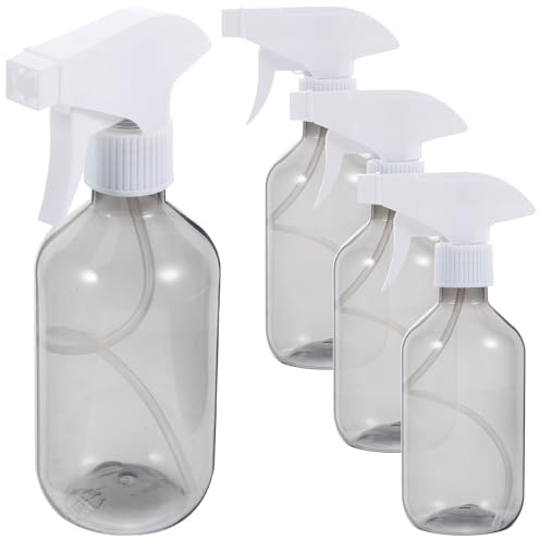 UPKOCH 4 Stück Sprühflaschen 300 Ml aus Kunststoff Feiner Nebel Zerstäuber Wiederbefüllbare Pflanzensprüher für Garten Haarpflege und Reinigung