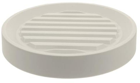 ORFOFE Support Roulant pour Pot de Fleurs Rond Bac à Eau et roulettes Invisibles, Plateau en Plastique Résistant pour Plantes d'Intérieur et Jardin 27 X 23 X 3,8 CM