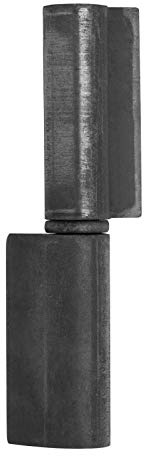 SOTECH 2 x Paumelles Ø 22 mm avec languette à souder 11 mm Hauteur : 140 mm Ferrure de porte à souder Charnière de porte
