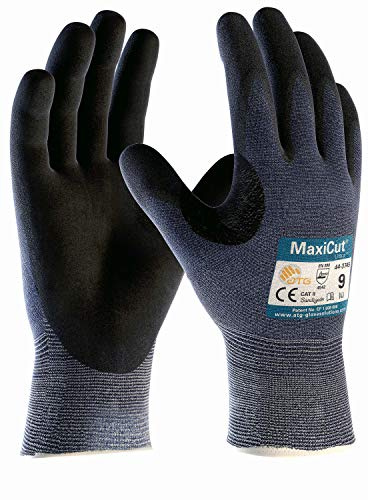 ATG handskar 44-3745HCT skärskyddshandskar MaxiCutUltra, SB-Verp. 12 (3XL) Blå / svart