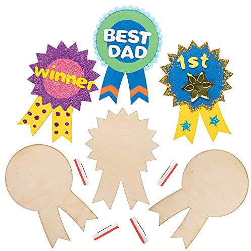 Baker Ross AT718 Kits hache et bouclier de viking - Loisirs créatifs à thème pour enfants (Paquet de 2)