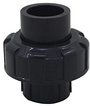 Raccord union pvc 20 25 32 40 50 63 75 90 110mm piscine manchon union pvc raccord pour pompe filtre (Diamètre Intérieur 50mm)