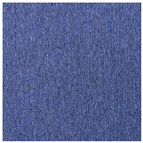 20 x Teppichfliesen 5 SQM Heavy Duty Commercial Retail Office Shop Premium Bodenbelag, je 50 x 50cm (Blue)
