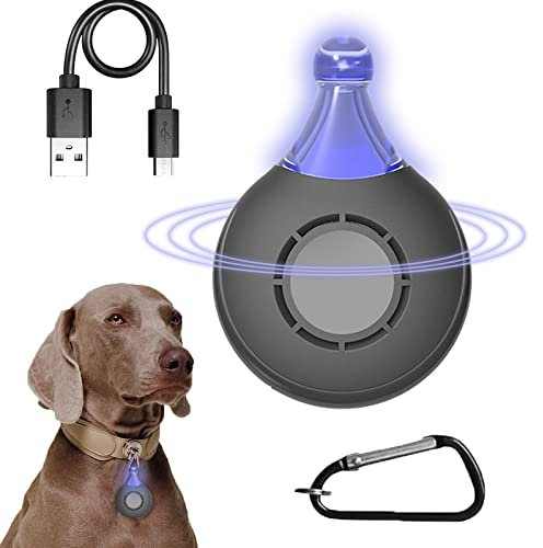 NO ultrasons Anti puces et tiques électronique Répulsif à pour Les tiques Répulsif Anti-puces USB Charger pour Chiens ultrasons répulsif puces Portable sans Danger pour Animaux Le Noir