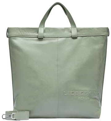 Liebeskind Berlin ELVIRA LAMB SF VERNA Shopper S Shopper S, petrol blue (HxBxT 25cm x20cm x19cm)