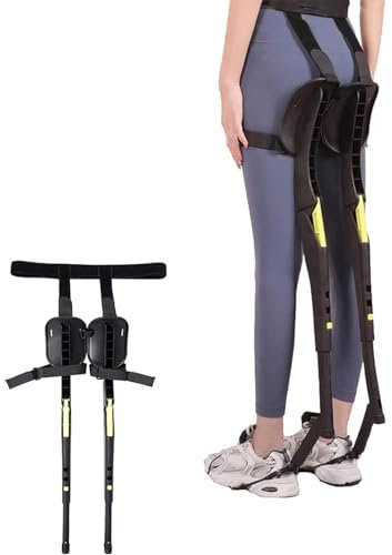 Portable Exoskeleton Seat, Invisible Seat Leg Brace Magic Stool, 3 Gear Height Adjustabl Wearable Chair, Outdoor Fishing Lightweight Comfortable Stool, Bear Up To 100kg