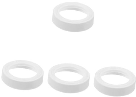 PRETYZOOM 4 Stück Flaschenzubehör Flaschendeckel Gummiring Gummi Rundring Für Flasche Vakuumflaschendichtung Isolierbehälter Dichtungsring Flaschendeckel Dichtungsring Elastischer