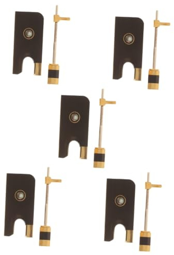 ibasenice 5 Set Arco Per Violoncello Di Violoncello Strumento Di Sostituzione Del Violoncello Dello Strumento Dell'arco Del Violoncello Utile Rana Per Arco Da Violoncello Rame