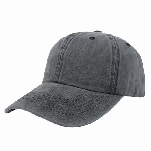 ATSNOSH Cappello da Baseball per Donna Uomo, Cotone Cappellino con Visiera Unisex, retrò Cappelli con Parasole, Cappello Estivo, per Tennis Casual Sportive