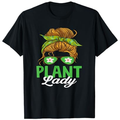 Amante delle Piante Lady Love Plants Fiore succulento Maglietta