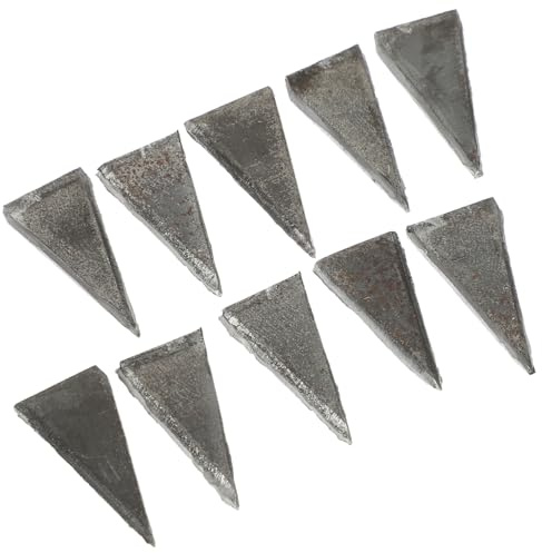 MAGICLULU Lot de 20 Coins de Calage en Acier Carbone pour Axe, Outil de Réparation Solide Bloquer et Renforcer les Manches D'outils