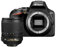 Nikon D3500 Fotocamera Reflex Digitale con Obiettivo Nikkor AF-S 18/105VR, 24,2 Megapixel, LCD 3, Nero