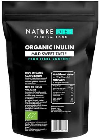 Nature Diet - Bio-Inulin 1 kg | aus Agave | Natürliches Präbiotikum
