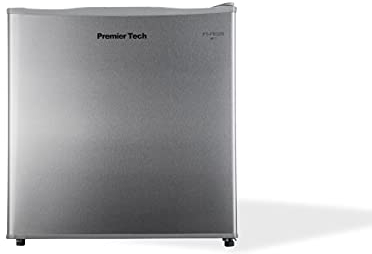 PremierTech Mini Freezer, Congelatore Piccolo Verticale, 31 litri, Risparmio Energetico, Compatto, Termostato Regolabile, 4 Stelle -18 Gradi, Porta Reversibile, Farmacia Casa Ufficio, Silver PT-FR32S