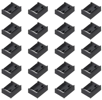QUARKZMAN 20pz Blocco Porta USB per PC/Bloccante PC Antipolvere Nero