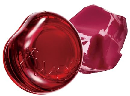 fwee Glowy Jelly Pot | Dewy Jelly Lip & Blush Color, Tinted Glow Jelly Balm, Dewy Buildable Finish – Cherryppo (Cherry Red) | 0.14 oz