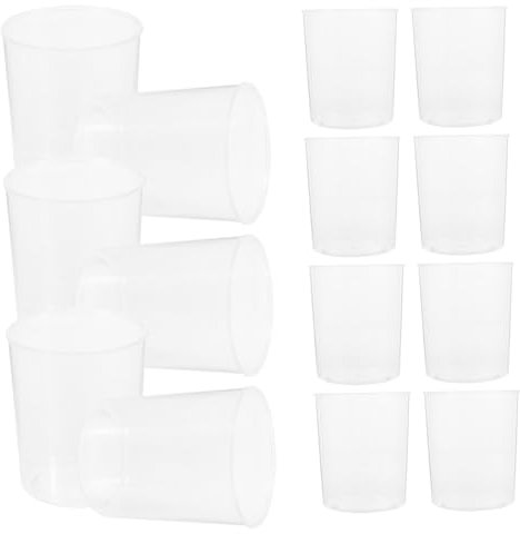 Veemoon 30pcs Beakers Measuring Cup Lab Equipment Chemistry Measure Cups for Classroom Use