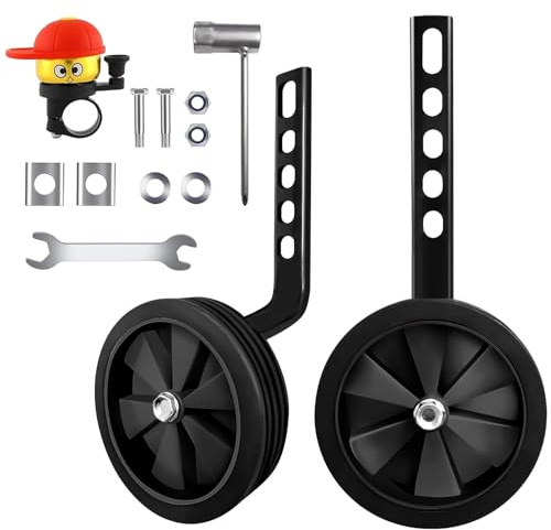 Jinfanshurich Fahrrad Stützräder Kinder, Universell Stützräder Kinderfahrräder für Kinderfahrrad für 12-20 Zoll