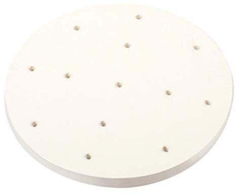 100 Pieces Non-Stick Round Bamboo Steamer Paper Liner Dumpling Baking Mat 6inch