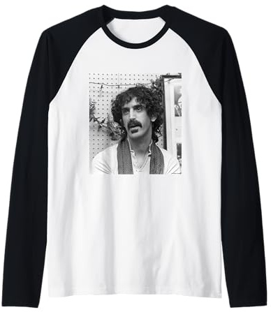 Frank Zappa Hot Rats Madri Dell'invenzione Virginia Turbett Maglia con Maniche Raglan