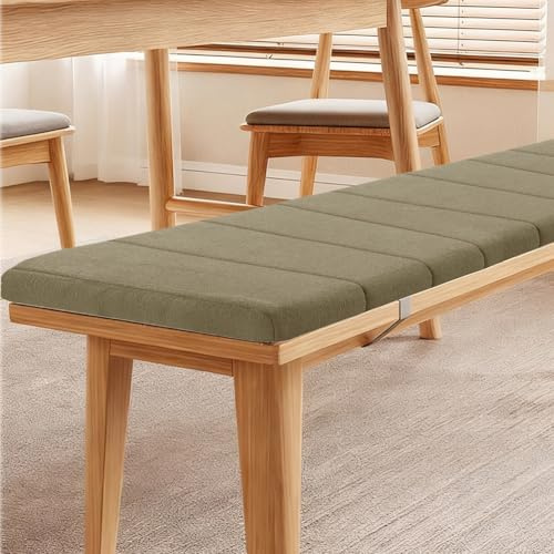 WLXFF Bankkissen, Teddy-Fleece Bankauflage Sitzkissen Bank, 4 cm dick Sitzauflage Bank mit Reißverschluss, Waschbare Sitzpolster Sitzauflage Bank für Fensterbank Gartenmöbel,Beige,90x40cm