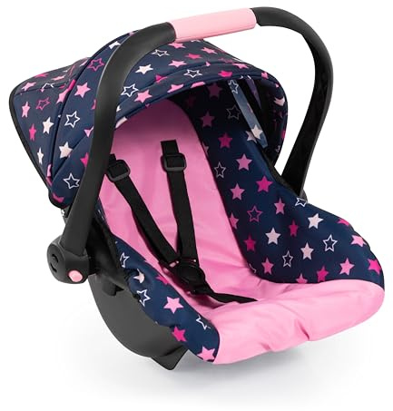 Bayer Design siège d'auto de poupée avec Pare-Soleil, Ceinture de sécurité