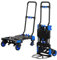 Linxor - Diable, chariot 2 en 1 pliable 4 roues - Charge 137 kg