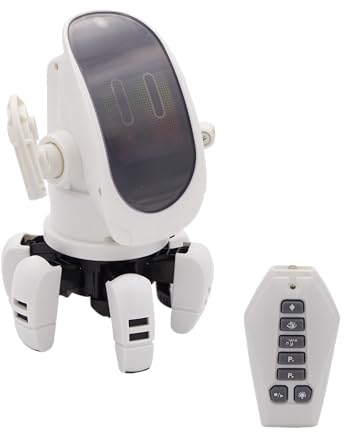 Silverlit - Ycoo Octobot - Calamar programmable télécommandé avec rotations à 360 degrés – Effets sonores et Lumineux – Encouragez la créativité et l’Esprit logique - À partir de 5 Ans