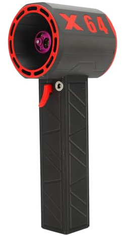 Fabater Heftiger Turbo-Fan, 11-Blatt-Auto-Gebläse, Turbo-Jet-Ventilator mit Bürstenlosem 64-mm-Trockengebläse, Leistungsstarker Gebläsetrockner Sofortigem Schub von 1,4 Kg/s, 800W 40 M/s