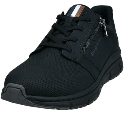 bugatti herr 332-AOS03 sneakers, svart, 42 EU, svart, 42 EU