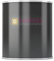 Tadessi Pintura interior gris – gris oscuro – pintura de pared lavable mate – pintura de emulsión – poco olor y sin disolventes – envase de 1 litro