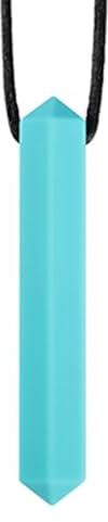 Générique Collier à mâcher - Pack Collier de dentition | Colliers ssensoriel silicone pour autisme et TDAH enfant, jouet de mastication sans BPA pour garçon et fille, aide au calme