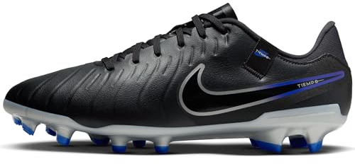 Nike Herren Legend 10 Fussballschuh, Black/Chrome-Hyper Royal, 45 EU